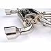 Invidia HS09N7ZGIS Gemini Cat-Back Exhaust System with Stainless Steel Rolled Tip for Nissan 370Z