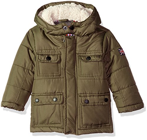 Ben Sherman Baby Boys Fashion Outerwear Jacket (More Styles Available), Olive/Green, 12M