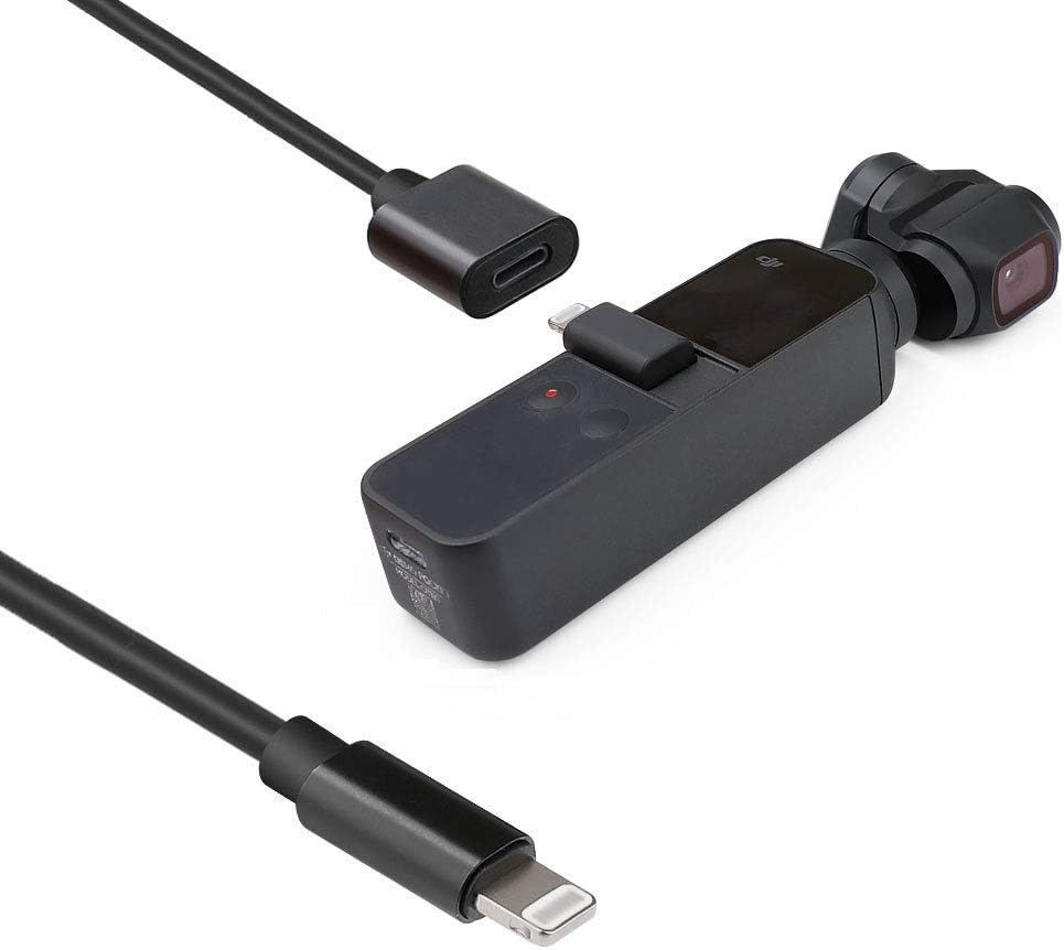 Osmo Pocket OTG Data for DJI Cable Universal Extension Cable Female Connector Adapter Cable Compatible with DJI OSMO Pocket Accessories, 39 inches