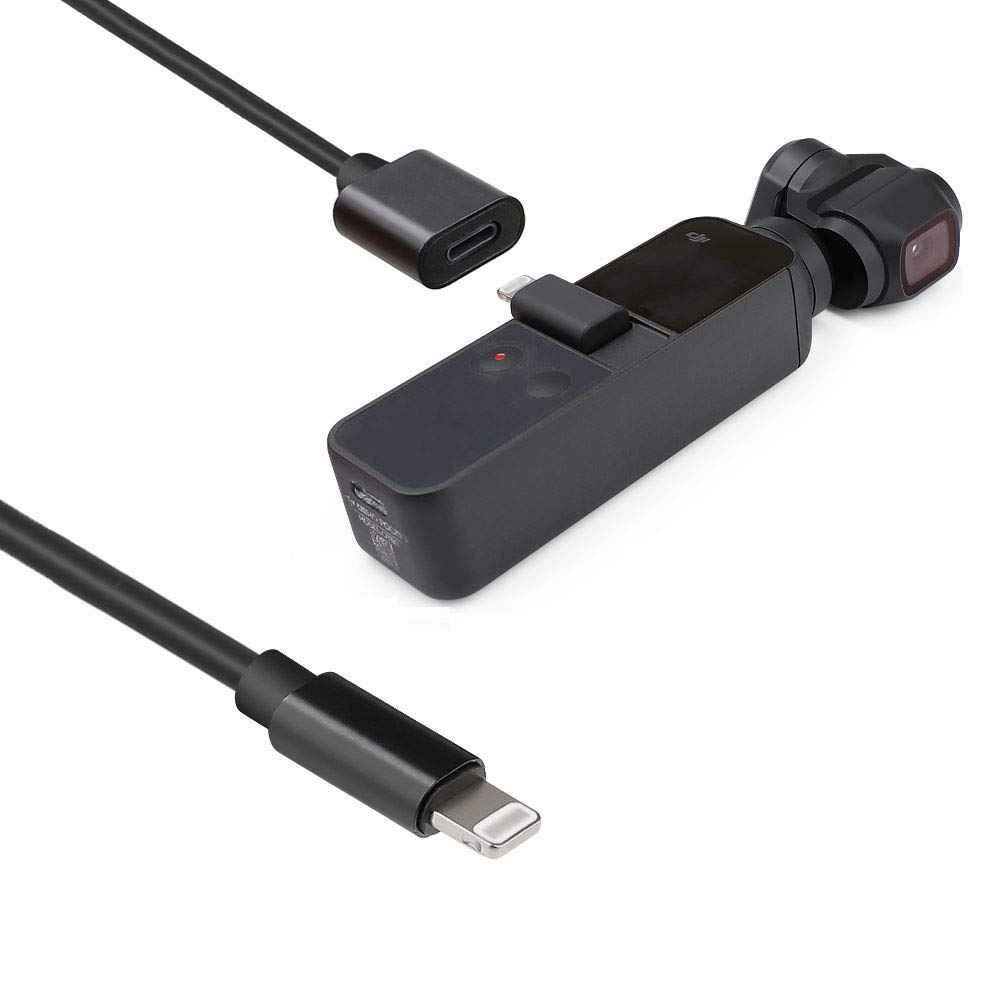 Osmo Pocket OTG Data for DJI Cable Universal Extension Cable Female Connector Adapter Cable Compatible with DJI OSMO Pocket Accessories, 39 inches