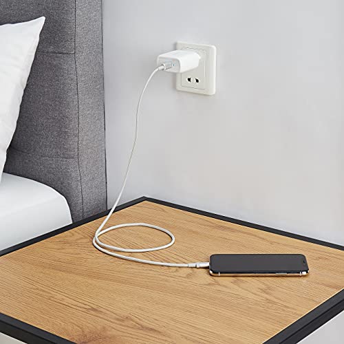Amazon Basics Caricabatterie USB-C da parete a 1 porta da 65 W, GaN, per laptop, tablet e telefoni cellulari con alimentazione, bianco (senza tecnologia PPS), 5,61 x 2,87 x 5 cm - Immagine 4