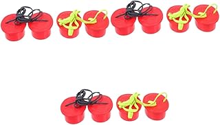 ABOOFAN 6 Pares Palafitas Fora Brinquedos Infantis Brinquedos Ao Ar Livre Para Crianças Brinquedos Ao Ar Livre Crianças Fora Brinquedos Baldes De Equilíbrio Para Crianças Brinquedo De