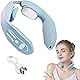 Fyearfly Intelligentes Puls Nackenmassagegerät, Nacken Entspannungsmassagegerät USB 12 Stufen pulsierende thermostatische Heizung elektrisches intelligentes Nackenmassagegerät für Zuhause Büro Reise
