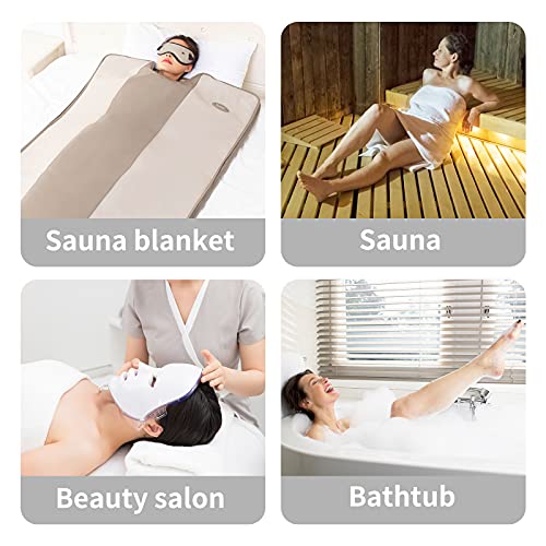 Sauna Blanket Liners Disposable Plastic Body Wrap 50