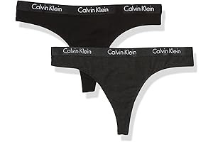 Calvin Klein Women's Cotton Multipack Thong Panty 2 Pack