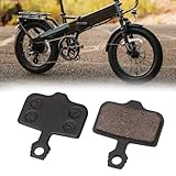 YIBEICO Brake Pads for Lectric XP Trike/Xpeak/Xpress/Xpedition/XP Lite/XP, Rear Front Disc Brake Pads E-Bike Brake Pad, Sturdy Durable Electric Bike Brake Pads, E-Bike Accessories for Lectric (1PCS)