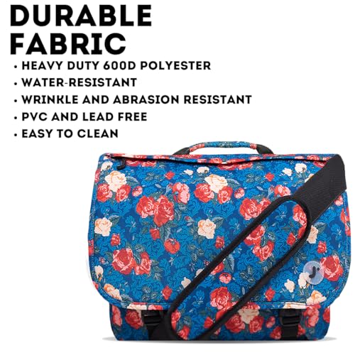 Image of J World New York Thomas Laptop Messenger Bag for Women & Men. Kids Computer Bookbag