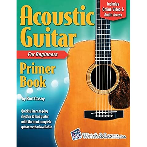Acoustic Guitar Primer Book for Beginners: With Online Video and Audio Access Cover