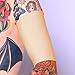 Tat2X Ink Armor Premium Half Arm Tattoo Cover Up Sleeve - No Slip Gripper - U.S. Made - Light - XSS (single half arm sleeve)