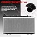 Auto Dynasty Radiator Compatible with 1991-1999 Nissan Sentra AT MT, DPI 1178 Factory Style 1-Row Cooling Radiator, Aluminum Core