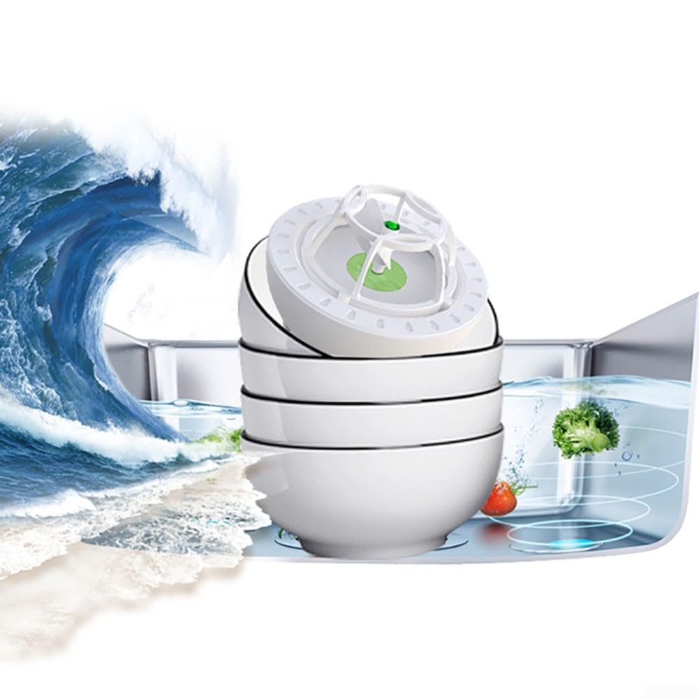 Mini lavastoviglie USB, adatta per ambienti esterni come piccoli appartamenti, dormitori o camper, lavastoviglie portatile da cucina e surf (blu)