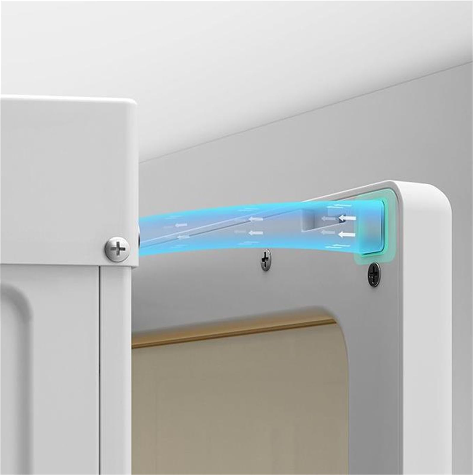 Tragbarer Schrank Für Schlafzimmer Kleiderschrank, Faltbarer Kleider-Organizer mit Ablagefach, Kleideraufbewahrung Magnettüren Und Ankleidezimmer(White 1)