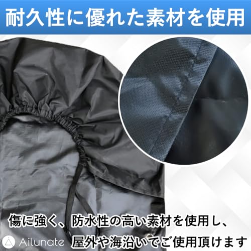 Ailunate タイヤホイールカバー 4枚セット 外径73cm