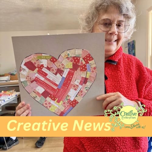 Creative News, with Cindy, a longtime Client of Creative Enterprises