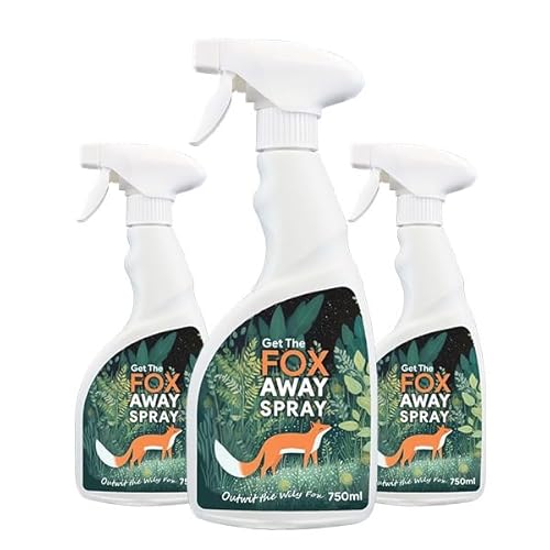 UK Grow -Fox Away - 1 litre - Effective Fox Repellent Spray - Natural Solution - Long Lasting (1 Litre)