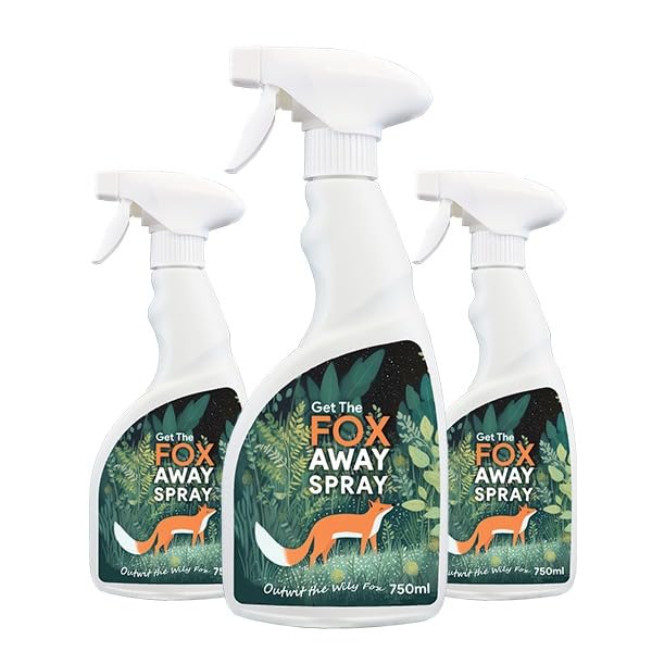 UK Grow -Fox Away -500ml - Effective Fox Repellent Spray - Natural Solution - Long Lasting (500ml)