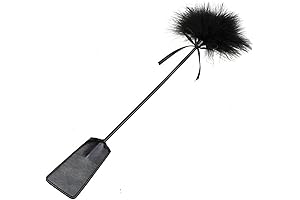Enigmatic Titillating Teaser: Feather Clit Riding Whip for Unforgettable Intimacy