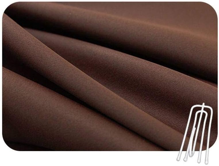 Blackout Curtain Blended Panels Thicken for Living Room Bedroom-200X270CMx1-C (E 200X270CMx1)