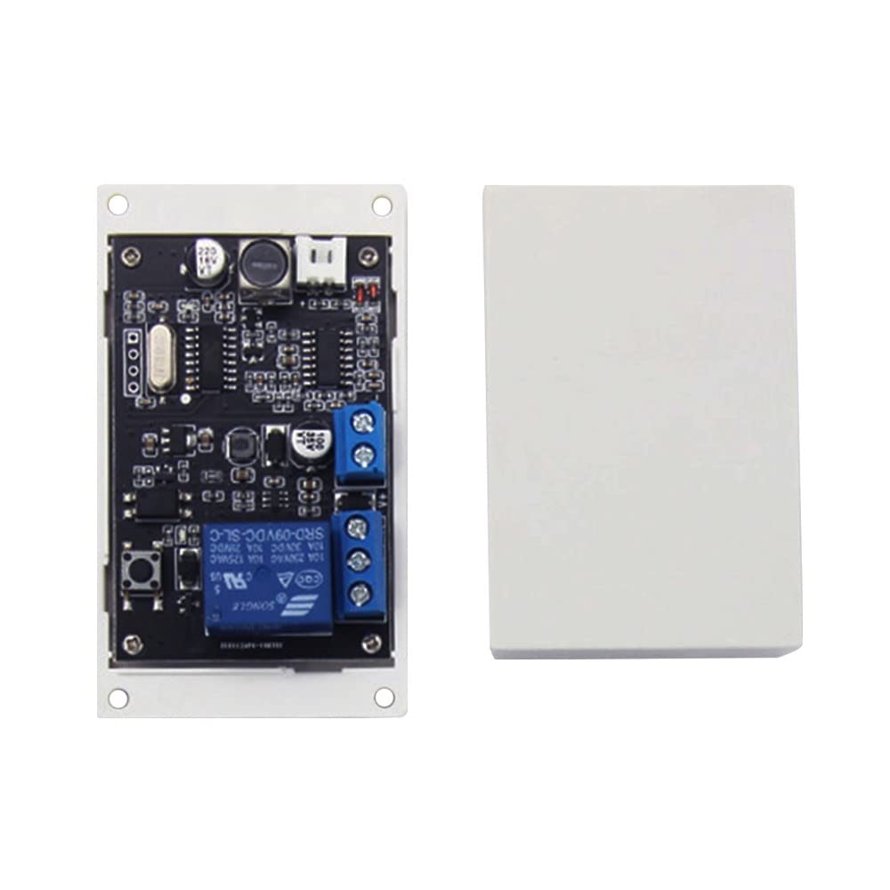 Ultrasonic Range Finder Module, DJLK-003A DC 12V-24V Ultraschallsensor Modul Relaisschalter 5-500 cm Einstellbarer Ultraschall Entfernungsmessmodul für Alarm