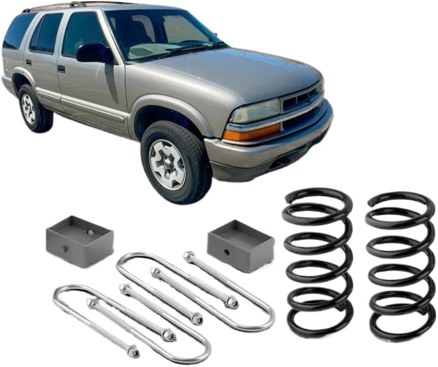Coil Spring Lowering Kit 3 Inch 4 Inch Compatible With S10 S15 Sonoma Jimmy 1982 1983 1984