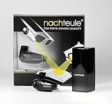 nachteule+ Das clevere kleine Leselicht mit wiederaufladbarem Akku: Mit wiederaufladbarem Akku