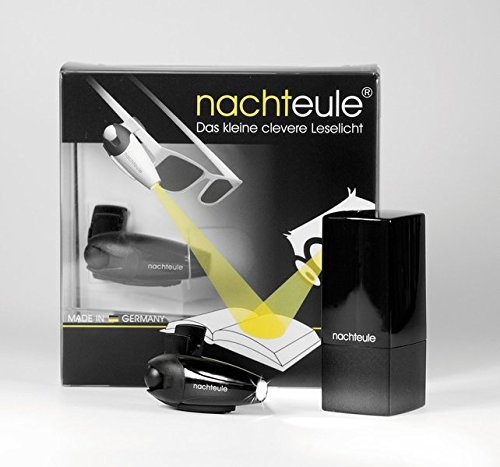 nachteule+ Das clevere kleine Leselicht für die Brille: Mit wiederaufladbarem Akku nachteule+ Das clevere kleine Leselicht für die Brille: Mit wiederaufladbarem Akku