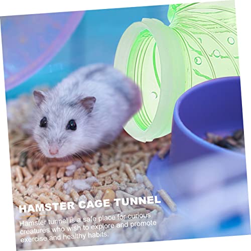 HAPINARY 1 Conjunto De Tubo De Hamster Kit De Túnel De Hamster Brinquedo De Exercício De Túnel De Ch