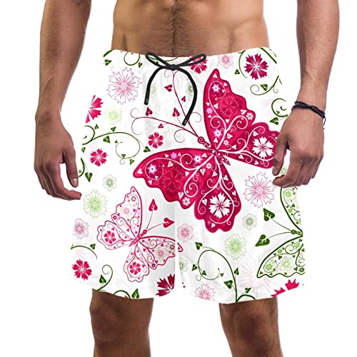 Maillots de bain hommes &eacute;vite les irritations short de plage fluide rose