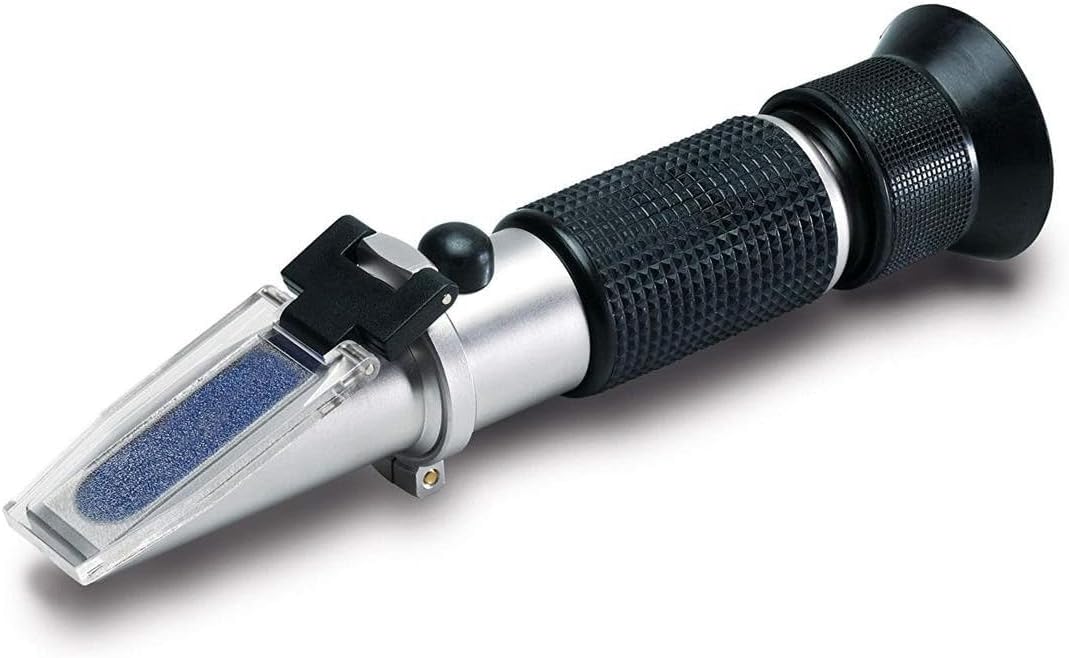 AEG 97200 Refractometer RX 3 Anti-freeze and acid density tester with 3 measuring scales, including accessories