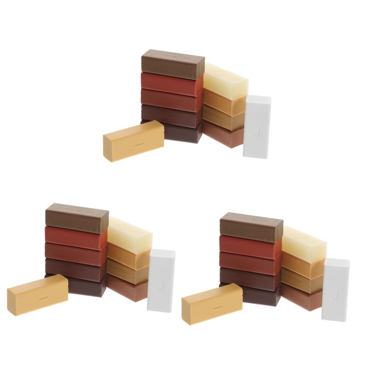 SOESFOUFU 3sets Laminate Floor Scratch Repair Wood Filler Kit for Repairing Dents Cracks and Floors Furniture and Cabinets