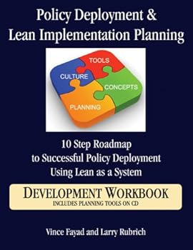 Spiral-bound Policy Deployment & Lean Implementation Planning: 10 Step Roadmap to Successful Policy Deployment Using Lean as a System Book