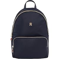 Tommy Hilfiger Donna Zaino Poppy Backpack Medio, Blu (Space Blue)