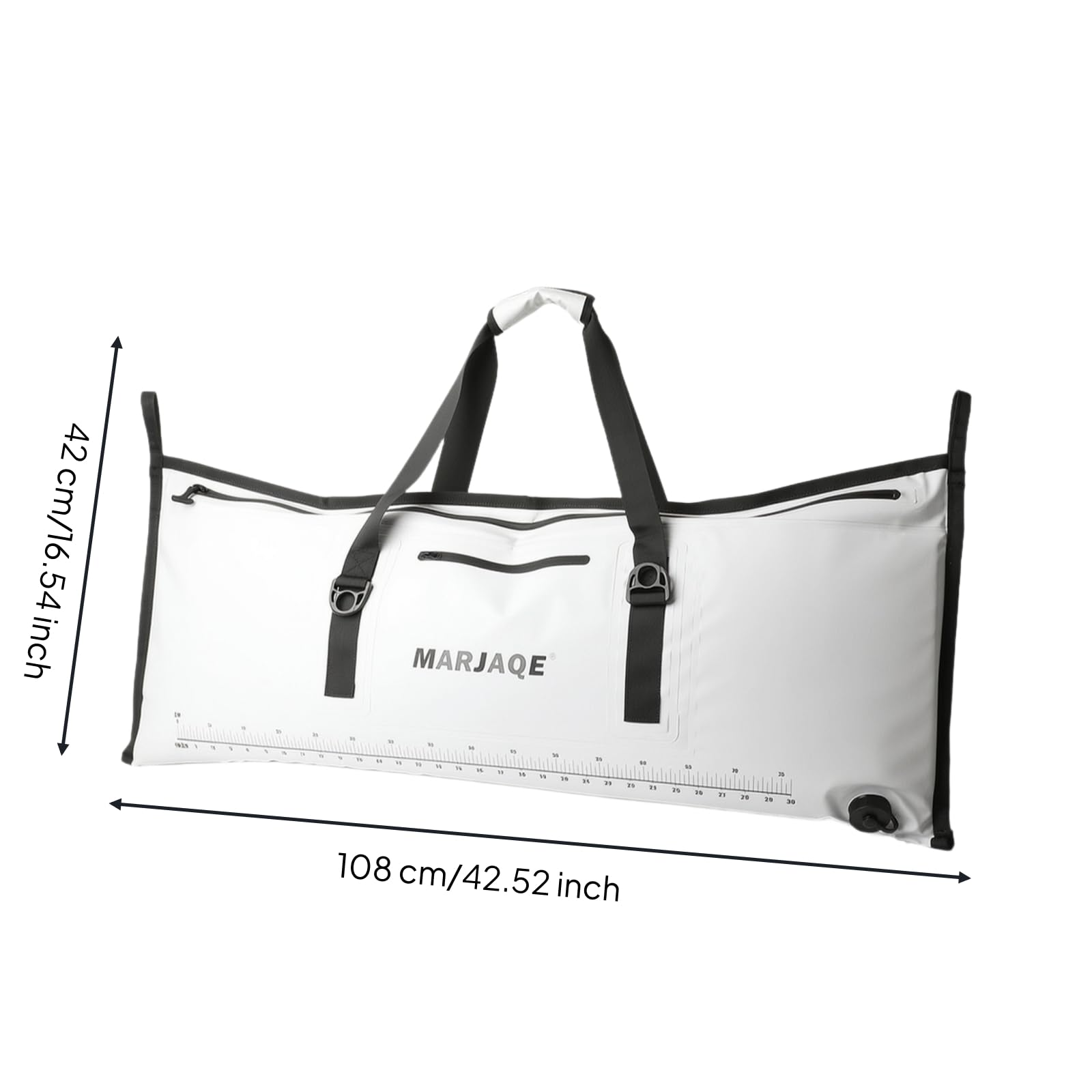 Borsa Termica da Pesca con Scarico | Portatile, Ergonomico, per Barca, Pescatori