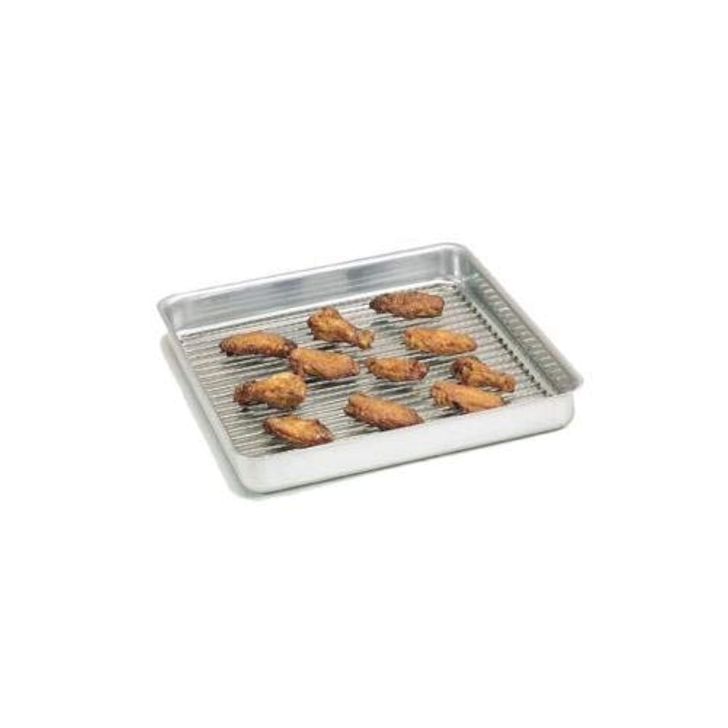 American Metalcraft SQ1215 Square Deep Dish Pan, Aluminum, 1.5" H, 12" W, 12" L