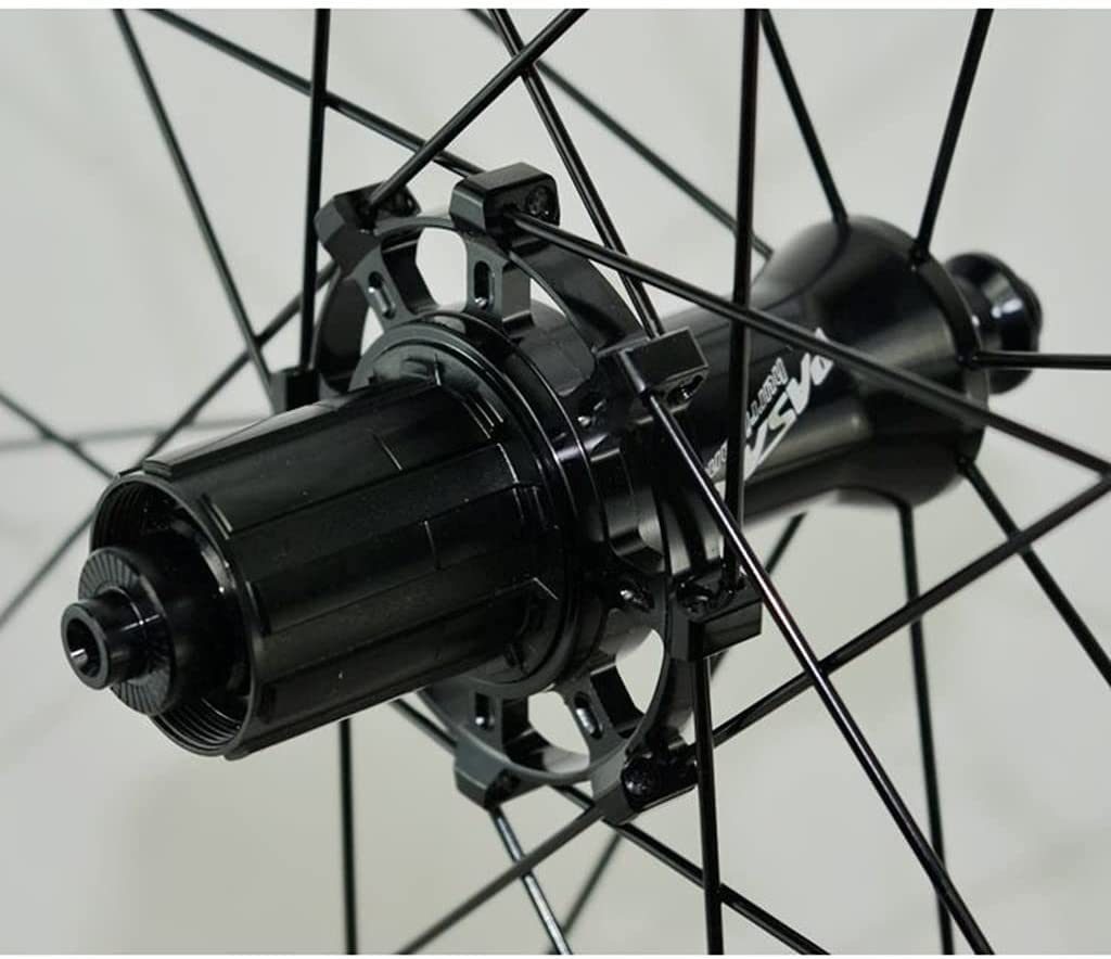 Ruote per Bicicletta da Strada 700C C/V con Freni, Set di Ruote in Lega di Alluminio, sgancio rapido, Cerchi a Doppia Parete in Lega Leggera per 7-12 velocità.