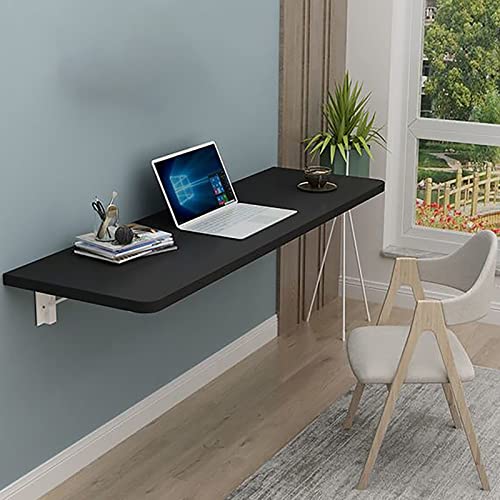 Mesa Plegable de Pared para Cocina y Espacios. Escritorio y Mesa de Trabajo flotantes versátiles. Mesa Multifuncional con alas abatibles Que Ahorra Espacio.
