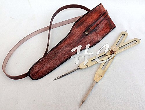 9"Brass Antique Drafting Tool Proportional Divider Compass Scientific Instrument Nice Gift