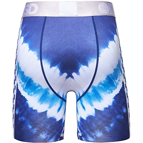 PSD Men's Tyler Herro Checker Boxer Briefs, Blue, XL2
