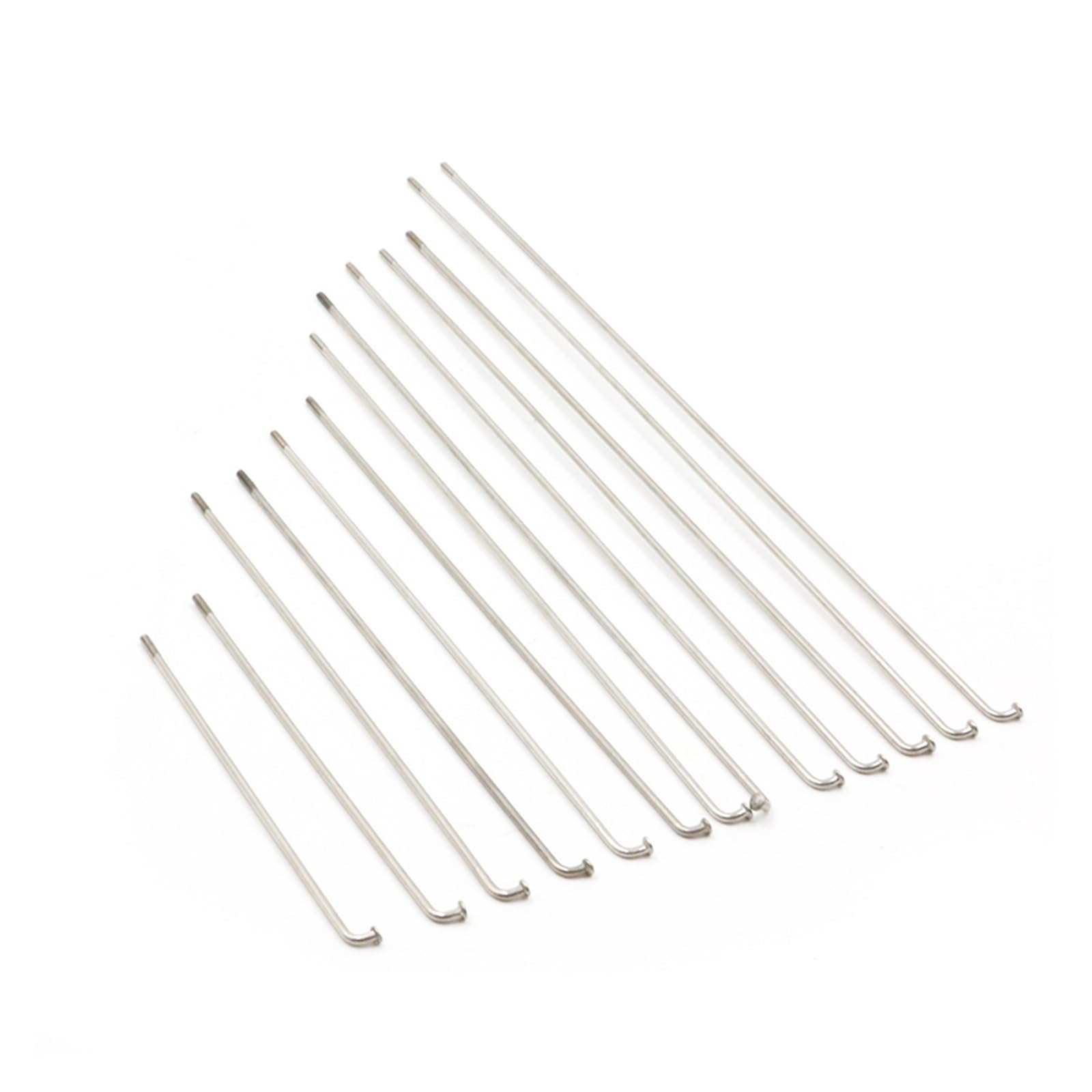 Speichen für Elektrofahrräder, 13 G/13 K, Radspeichen für Elektrofahrräder, Silber, 2,2 mm, 178 mm, elektrisches Zubehör (13G, 163 mm)
