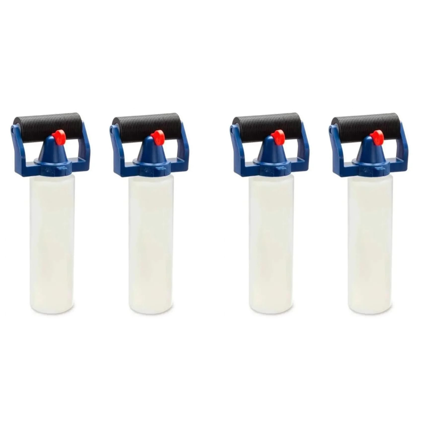 Jnchdghwa As Shown 4Pcs Glue Applicator Roller Dispenser Pe Plastic Applicator Bottle 8Oz Glue Bottle For Wood Processing Painting Supply