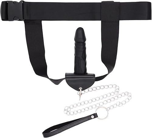 Correa de cinturón ajustable en arnés de consolador con cadena de silicona, estimulador de vagina, masturbador de vagina para mujeres y parejas,