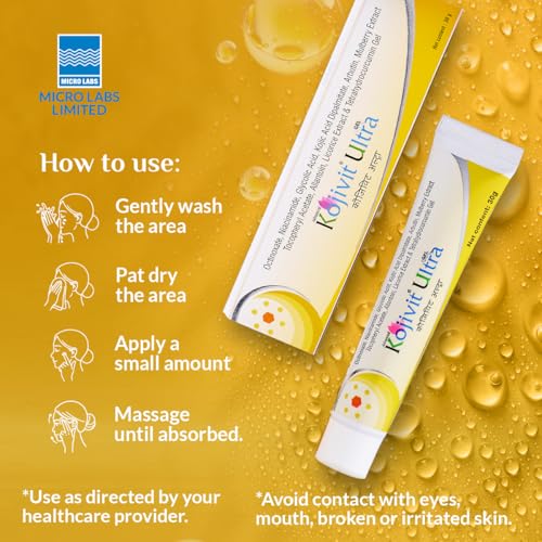 Image of Kojivit Ultra Gel For Dark Spots & Hyperpigmentation 30gm