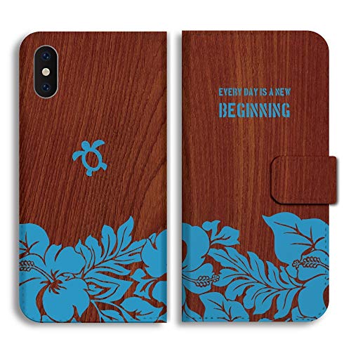 AQUOS sense9 ケース 【ハワイアン デザイン】 アクオスセンス9 ケース SH-53E SHG14 SH-M29 手帳型ケース ブック型 手帳型 レザー 手帳カバー ダイアリー スマホケース スマートフォンケース asd-219n_4