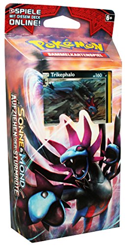 Preisvergleich Produktbild Pokémon Sonne und Mond, Serie 4, Aufziehen der Sturmröte Themendeck Dunkelschlund