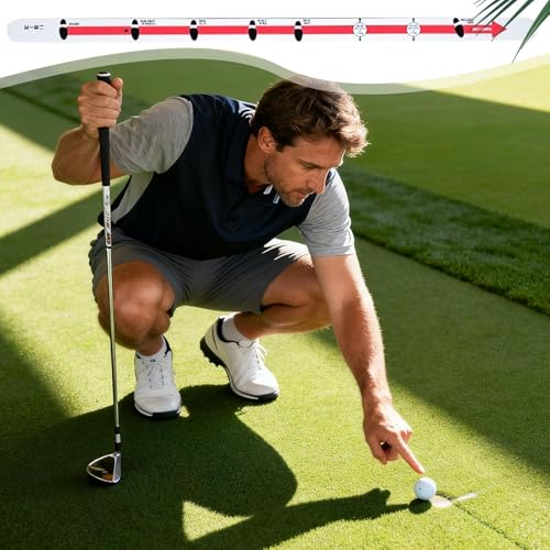 Règle professionnelle d'aide entraînement golf guide alignement putting - 3