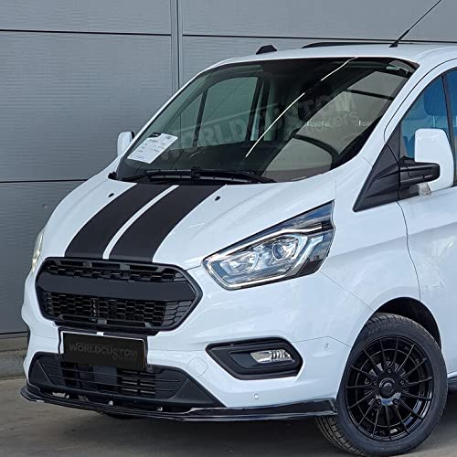 Autocollants bandes centrales voiture pour masquer rayures Transit Custom