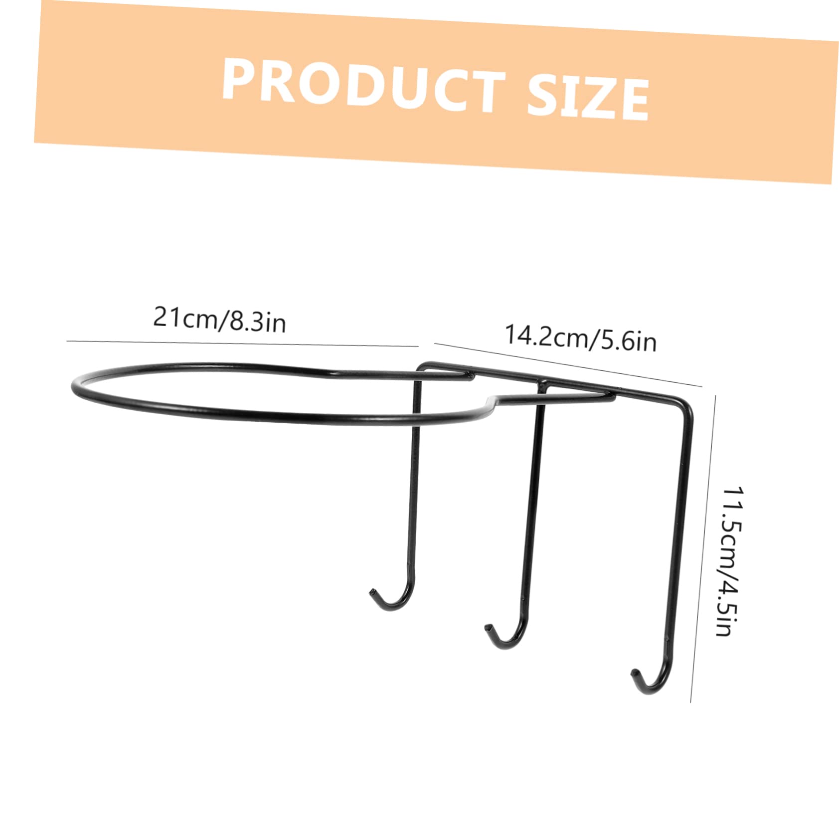 WOONEKY Soccer and Basketball Storage Holder Wall Mounted Ball Rack for Football and Sports Display Durable Design for Easy Installation and Space Saving Organization