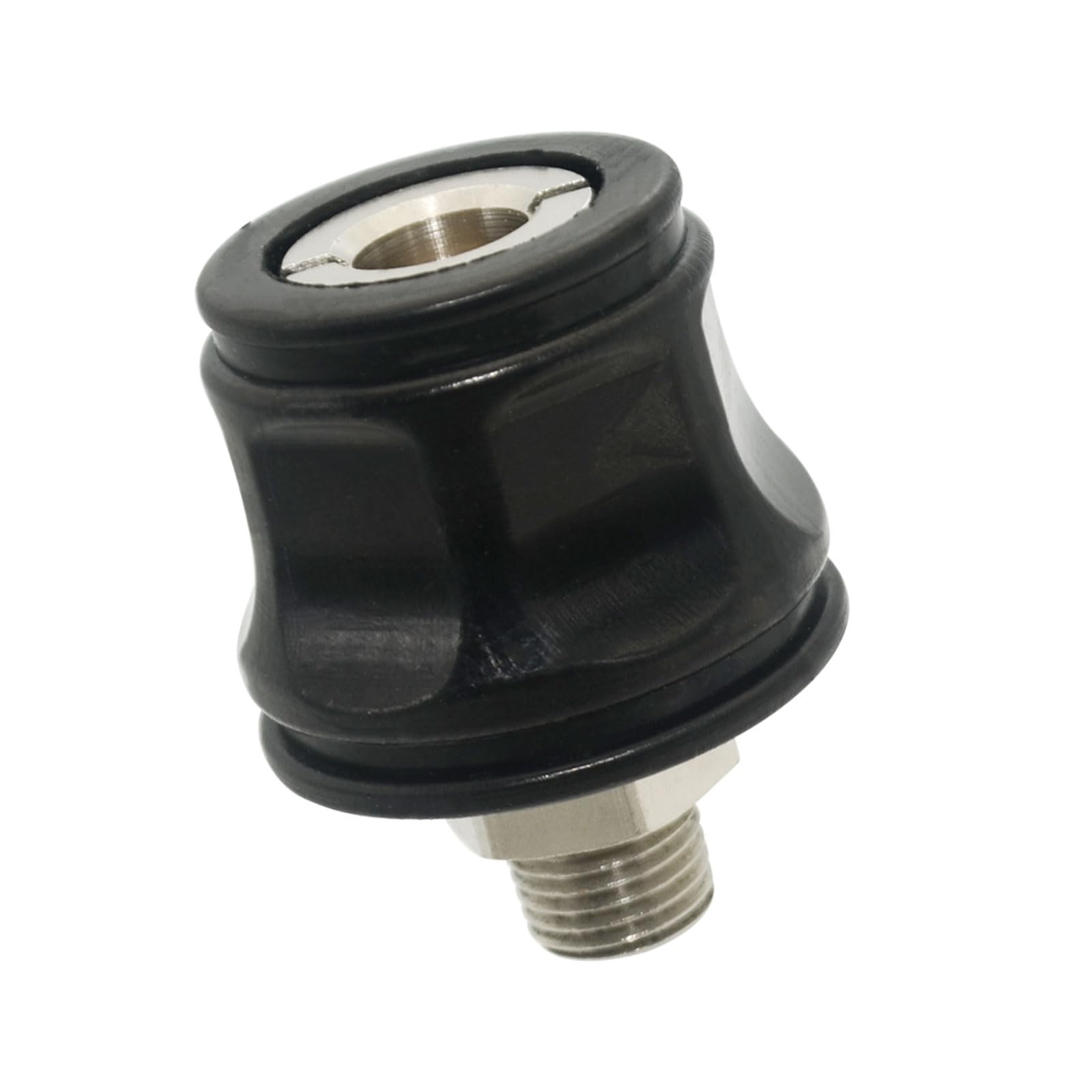 Adaptador de manguera NPT Std con funda de goma antivibración 740112