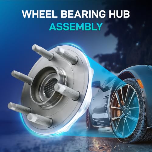 Image of BDELI Front or Rear 2WD FWD Wheel Bearing and Hub Assembly 513277 x2 Replace for 09-17 Chevy Traverse, 08-17 Buick Enclave, 07-16 GMC Acadia, 2017 Acadia Limited, 07-10 Saturn Outlook, 6-Lug, 22756832