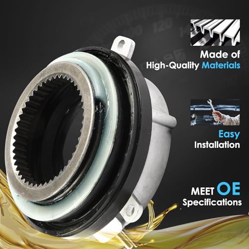 SW9320 Front Axle Auto Locking Hub Axle Actuator Fit for Ford F-150 F150 2004-2015, Expedition 2003-2015 & Lincoln Navigator 2003-2015, Mark LT 2006-2008, AWD 4WD 4x4 OEM# 7L1Z3C247A, L30001, 600-105 - Thumbnail 4